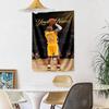 Kobe Custom Your Name Wall Decor Tapestry Art For Pet Memorial Birthdaywedding Party Backdrop Family Gift