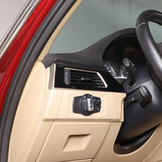 Glossy Black Air Vent Outlet Cover Trim For BMW 3 Series E90 E92 E93 2005-2012