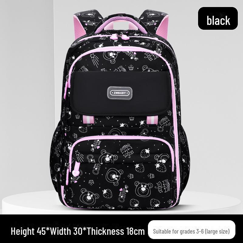 Large Capacity Backpack for Elementary Students with Side Opening and Cooler Compartment