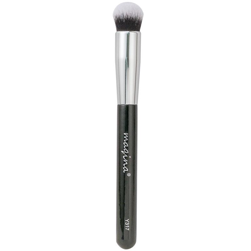 270 Round Head Concealer Brush for Flawless Application & 170 Foundation Brush with Soft Bristles for Beginners - Perfect for Covering Acne Marks.