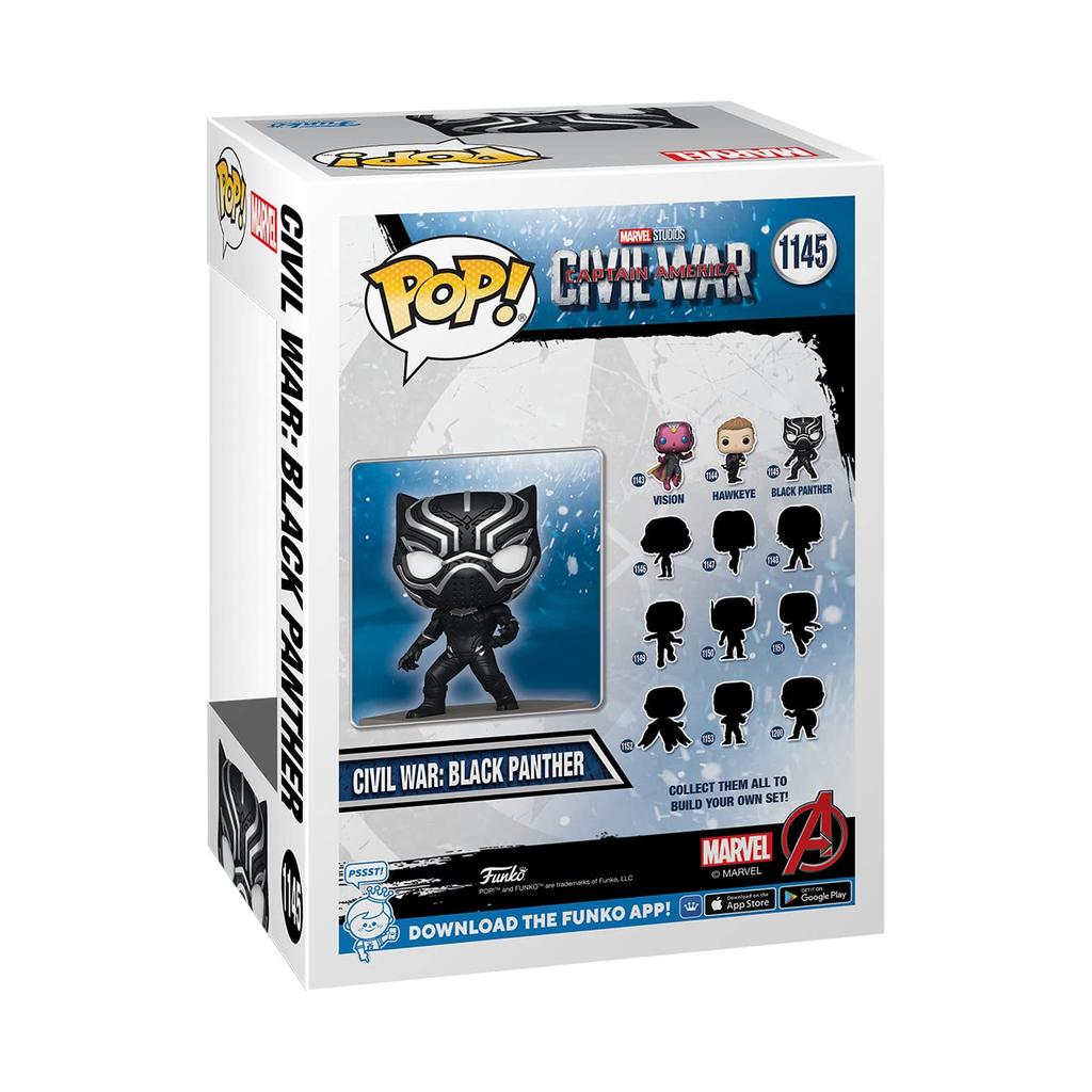 Фигурка Marvel Мстители: Противостояние Черная Пантера Funko Pop!