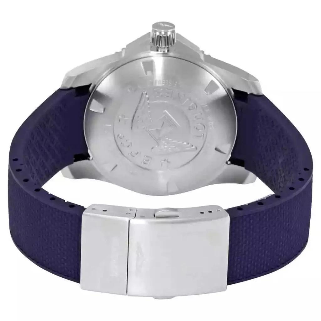 Longines Hydroconquest каучуковый ремешок Sunray синий циферблат автоматические дайверские часы L3.781.4.96.9 300M мужские