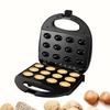 For Walnut Cake Maker Automatic Nut Waffle Bread Machine Sandwich Iron Toaster Baking Breakfast Pan Oven EU Plug