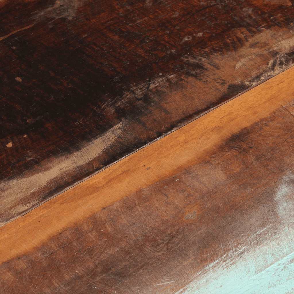 Square Table Top 80 x 80 cm 25 27 mm Thick Reclaimed Solid Wood
