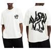 Mens Loose Fit Cotton T-Shirt Casual Short Sleeve Round Neck Streetwear Graphic Tee Youth Fashion