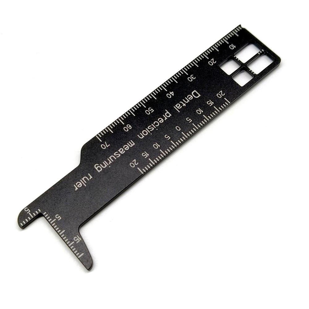 Стоматологическая прецизионная измерительная линейка, измерительная шкала, эндодонтические инструменты, стоматология для фотографии и стоматологии