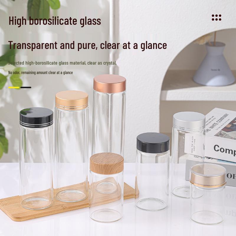 Специальная бутылка для хранения меда из высокоборосиликатного стекла, кухонная банка пищевого качества