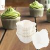 100Pcs Pastry Liner Easy To Release Baking Wide Application Creative Stable Performance Cake Cup Restaurant Tool