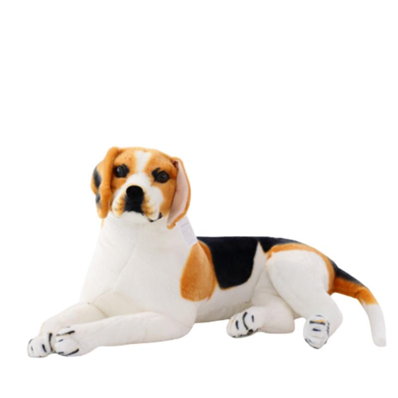 Реалистичная 15,8-дюймовая плюшевая собака-далматин, реалистичная мягкая игрушка для детей