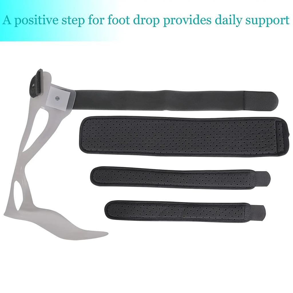 AFO Foot Drop Brace, Medical Ankle Foot Orthosis Support Stabilizer, Drop Foot Postural Correction Brace, AFO Splint for Walking