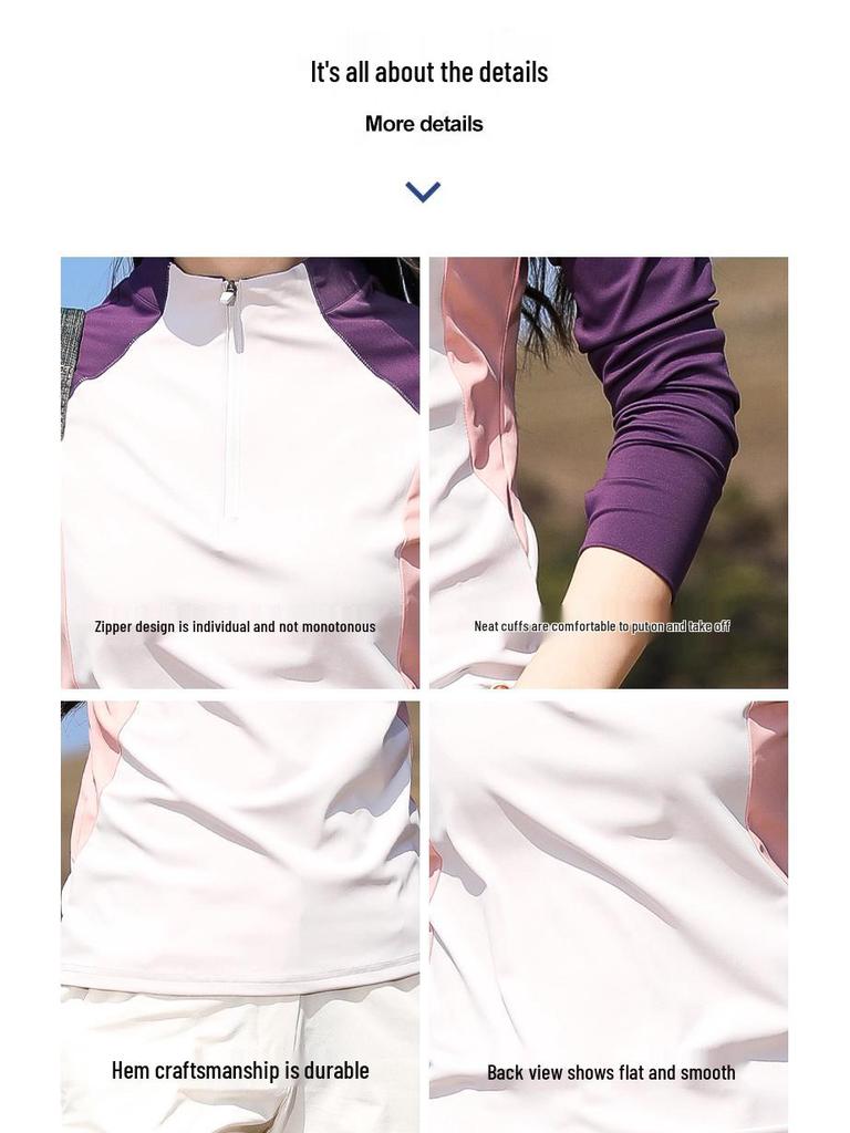 Быстросохнущая женская футболка с длинным рукавом для занятий спортом на открытом воздухе – Защита от солнца, Приятная к коже, Эластичная посадка для бега, пеших прогулок и фитнеса.