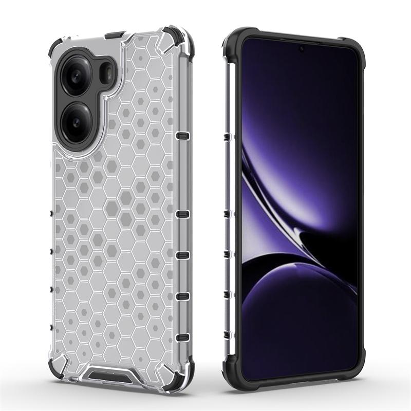 Прозрачный чехол для телефона для Xiaomi Poco X7 Pro Противоударный чехол-броня с сотовой структурой для Poco X7 Pro 5G Чехол для Poco X7 Pro