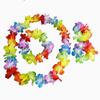 Wedding Party 4Pcs Set Hawaiian Flower Garland Necklace for BeachFancy Dress
