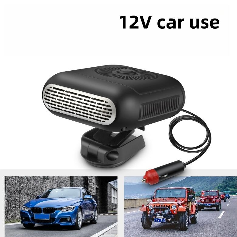 Новый портативный автомобильный обогреватель, портативный автомобильный вентилятор 12 В/24 В, лобовое стекло, быстрый обогрев и охлаждение, обогреватель для рук, антизапотевающий обогреватель для автомобиля