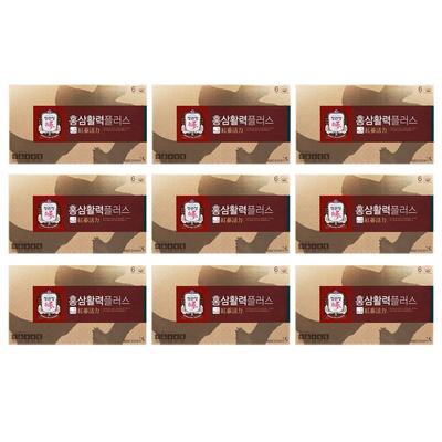 CheongKwanJang CheongKwanJang Красный женьшень Vitality Plus 6+3 коробки (9 коробок), 1.2л, 9 коробок