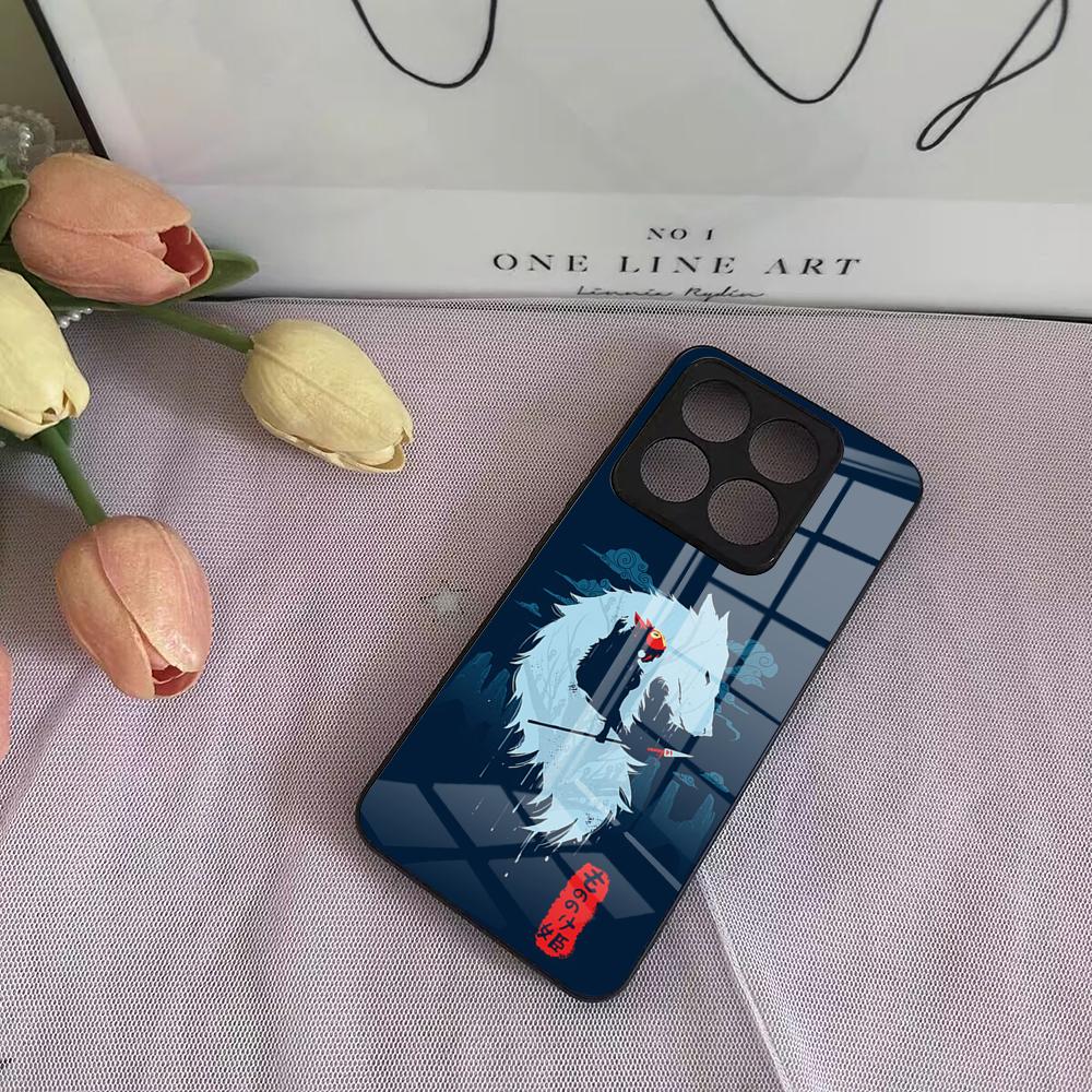 Anime Princesse M-MononokeS Phone Case For Xiaomi Poco F3 4 5 6 X3 NFC X4 GT X5 6 M3 4 5 5s 6 Pro 4G 5G Glass Cases