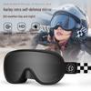 "Day-Night Dual-Use Retro Motorcycle Goggles: Color-Changing, Myopia-Compatible for Harley Helmets"