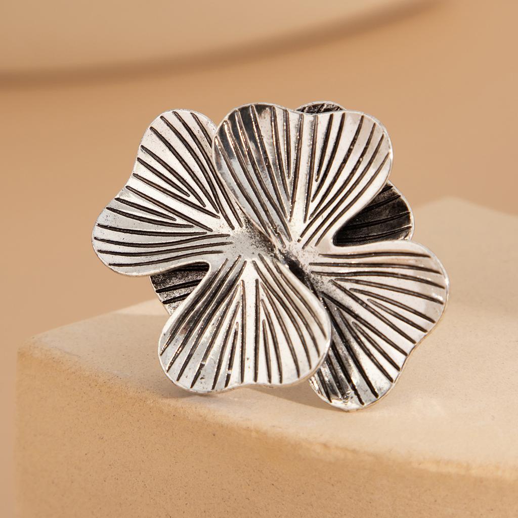 Повседневный стиль круглое полое кольцо из сплава старинный золотой цвет модные нерегулярные винтажные цветочные геометрические кольца на костяшки пальцев