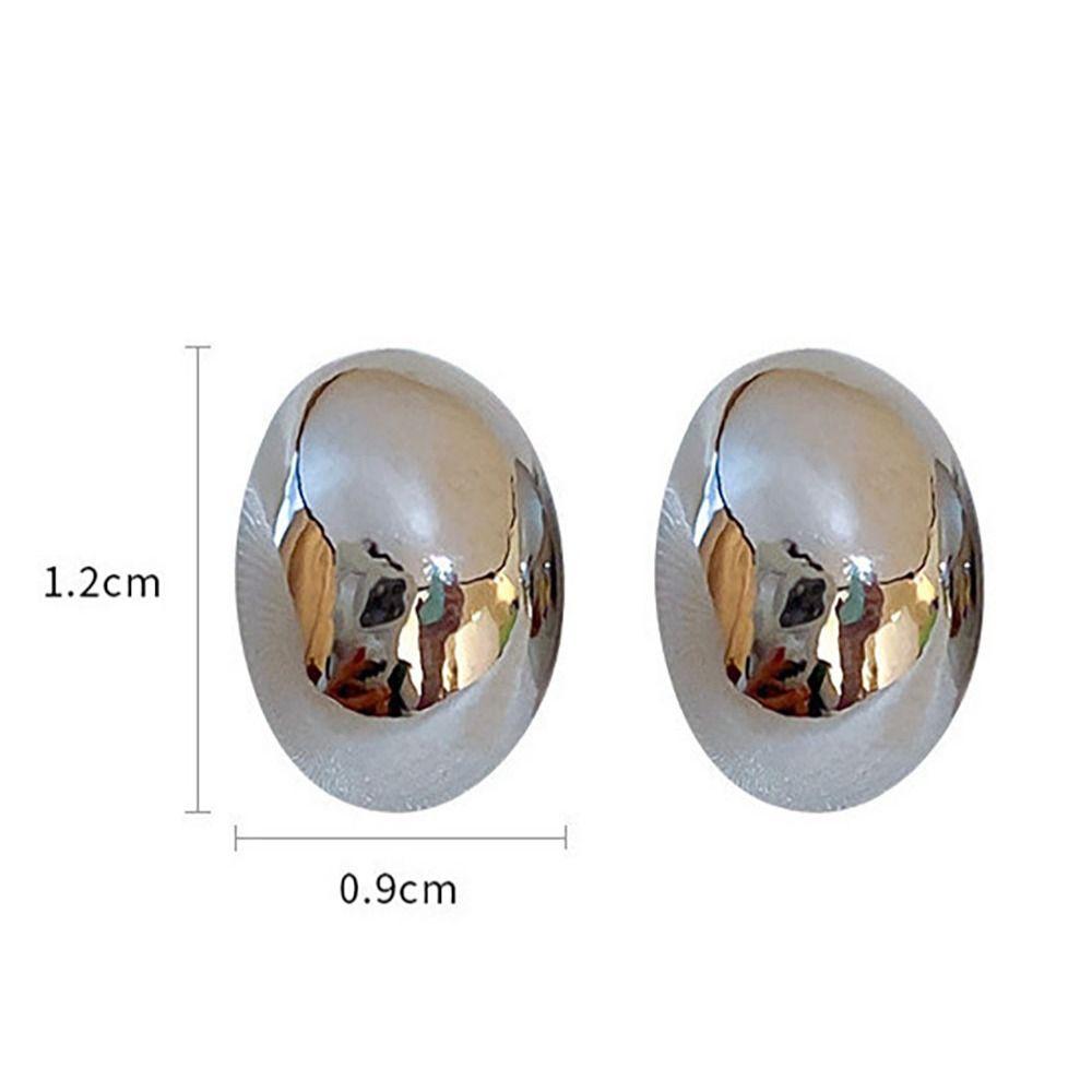 Мини Простые Металлические Серьги-Пуссеты Простые Французские Блестящие Серьги Модные Серьги-Пуссеты