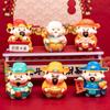 Miniature Figure Sculptures Wealth God for Boys Girls Adults Children