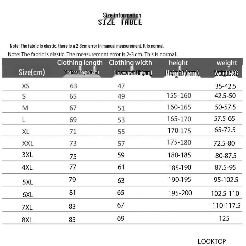 2025 Лето Мужская Хлопковая Уличная Одежда Хип-Хоп Футболка Свободного Кроя - Унисекс, Короткий Рукав, Большой Размер