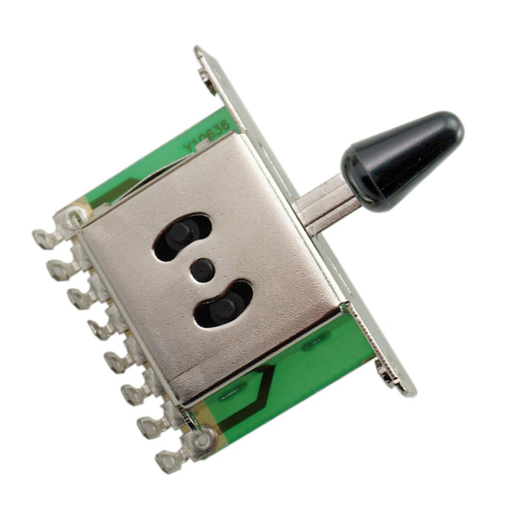 Guitar 3 Way Pickup Selector Switch with Knob for Electric Guitar Parts Accessories
