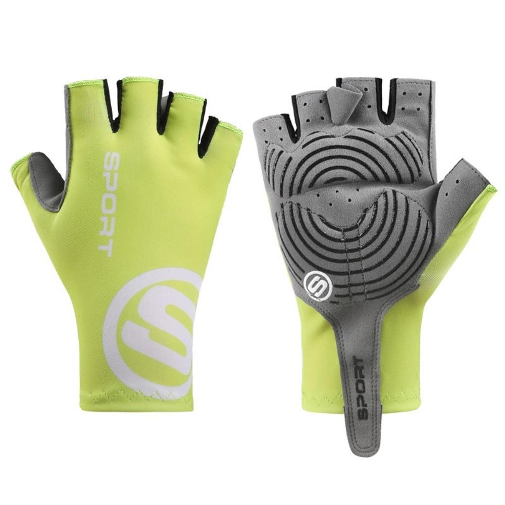 Windproof Half Finger Gloves Touch Screen Cycling Gloves Women Men Bicycle Gloves  MTB Road Bike