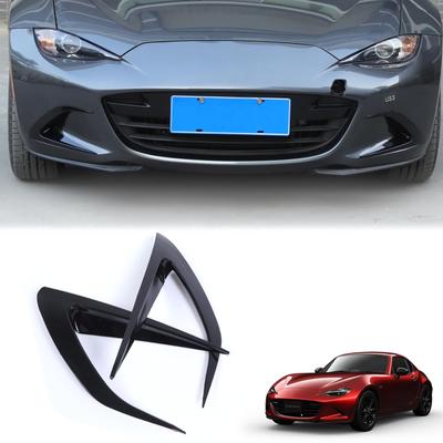 Hcilloend Декоративная планка на переднюю панель, украшение для нового Mazda Roadster, простой декоративный внешний комплект, набор из 2 шт. (Серия ND), АБС-пластик, Установка, Наклеиваемый