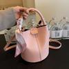 Spring Fashion Handbag New Small Fresh Shoulder Messenger Bag Bucket Bag Women's Bag