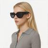 Balenciaga Glamorous BB Logo Series Square Sunglasses Women sunglasses BB0323SK-001