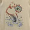 SCORPION BAY 90s Made in USA Old Short sleeve T-shirt beige Scorpion Men's Used