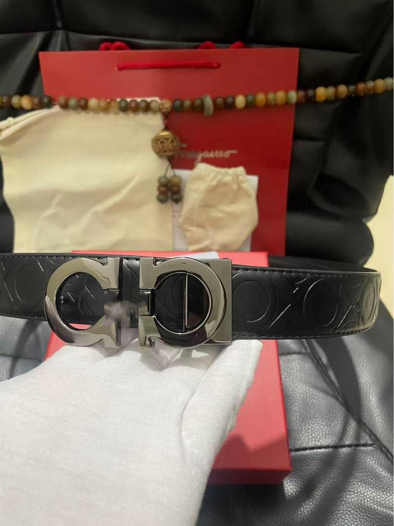 Современный мужской кожаный ремень - Натуральная коровья кожа для повседневной и модной одежды