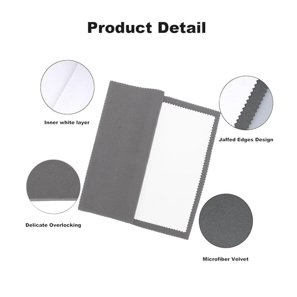Soft Brushes Jewelry Cleaning Cloth Jewelry Cleaning Kit Effective Jewelry Polishing Cloth Watch