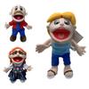 Funny Cartoon Open Mouth Boy Hand Puppet Plush Toy For Parent-child Interaction And Early Education Gift Characters)
