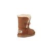 UGG Детские зимние ботинки Bailey Button II из овчины, толстые, теплые, прочные, амортизирующие, нескользящие, детские ботинки каштаново-коричневого цвета 1017400T-CHE