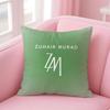 Fashion Brand Renowned Designer ZZuhair MMurad Cushion Cover Pillow Case Soft Skin Friendly Fabric  Concealed Zipper