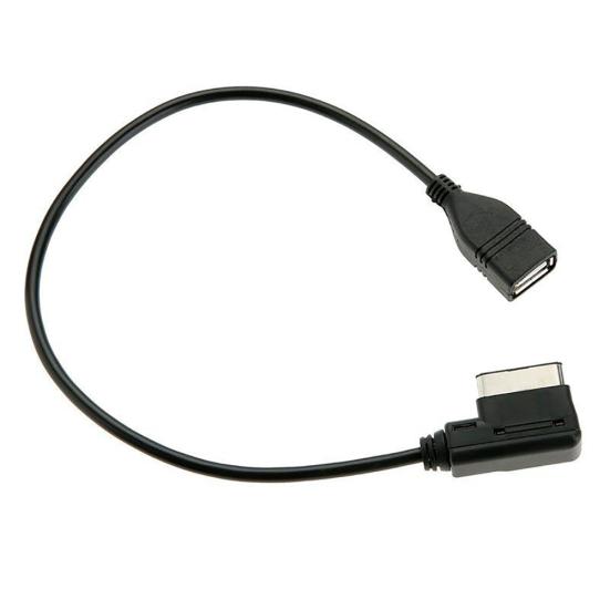 Автомобильный музыкальный интерфейс для AMI MMI AUX-USB-адаптер, кабель-адаптер, флэш-накопитель для Au-di