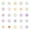 50 Star Graffiti Small Fresh Cute Cartoon Waterproof Decorative Handbook Stickers