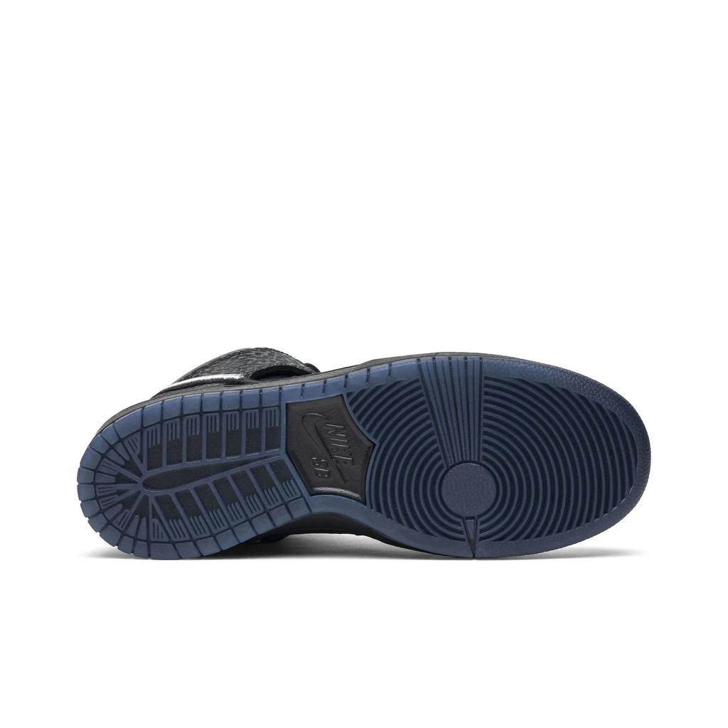 Nike Dunk High SB 'Black Hornet' (Unisex) Black / Black-Dark Grey Skate Shoes BQ6827 001