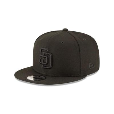 9Fifty 950 Черная Базовая Кепка-Snapback Регулируемая Diego Padres Один Размер (Сан (черный))
