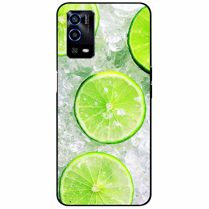 For Oppo A55 4G Case 6.51'' Soft Silicone Protective Marble Phone Cover for Oppo A55 Case TPU Funda For OPPOA55 A 55 CPH2325 Bag