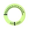 Наклейка на цилиндр ключа светящаяся защитная пломба защита от царапин ободок ключа крышка зажигания светящаяся наклейка на кольцо для скутера велосипеда автомобиля, S
