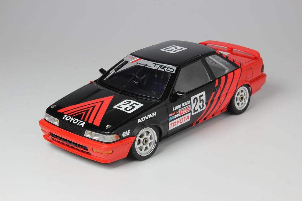 PLATZ/NuNu 1/24 Racing Series Toyota Corolla Levin AE92 Gr.A 1991 Autopolis Plastic Model Kit with Masking Sheet (PN24025MSK)