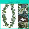 Элегантная 2-метровая искусственная гирлянда из эвкалипта для винтажного рустикального домашнего декора и мероприятий