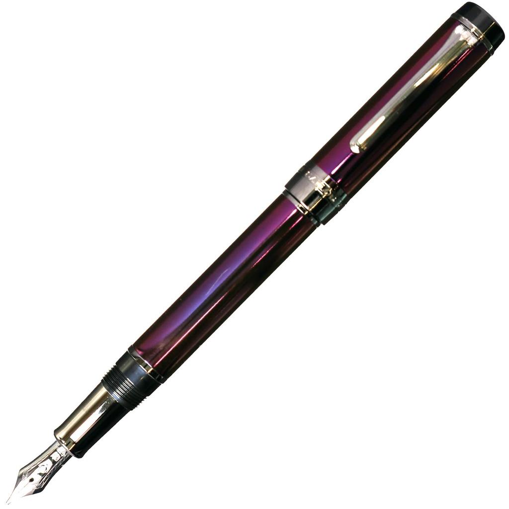 Sailor CYLINT Fountain Colored Stainless Steel Medium Pen, LANTANA, Nib, 10-6006-450