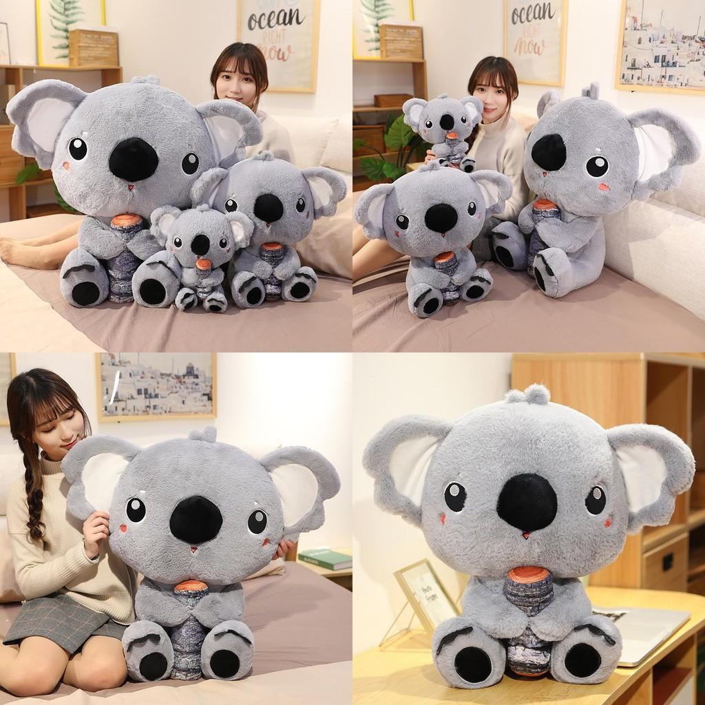 Cute Koala Plush Toy Cute Cartoon Girl Children Birthday Holiday Dolls Gift