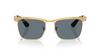 Солнцезащитные очки 0RB3875 WAYFARER DELUXE ПЕСКОСТРУЙНАЯ НОЖКА LEGEND GOLD ТЕМНО-СИНИЙ ПОЛЯР 92763R56 Поляризационные [Ray-Ban]