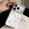 Клетчатая вишня подходит для iPhone17 Apple 16Pro 2-в-1 пленка противоударный чехол для мобильного телефона.