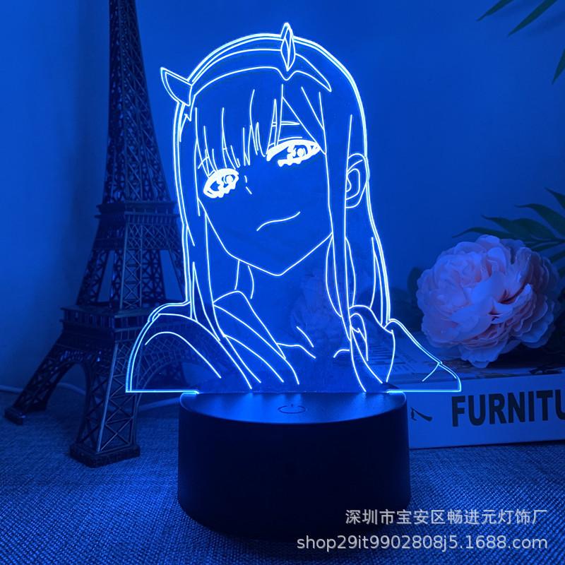 Franks Series 3D Night Light - Remote & Touch Control, Colorful & Creative