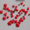 Детальная силиконовая форма с цветами для изготовления подвесок для ожерелий, брелоков, сережек ручной работы